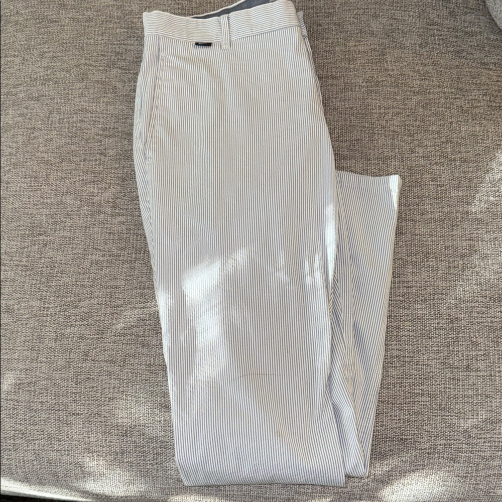 Nike Striped Gray Chinos - 34x32 - some stains on pant legs